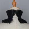 Colletto a Ruffle in Pizzo Vittoriano Staccabile Accessorio per Costume Punk Faux Collar per Spettacolo Teatrale Evento Formale