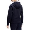 Fila Solid Color Hooded Fitness Knit Jacket Women Jackets Dark-Blue A11W411507F-NV
