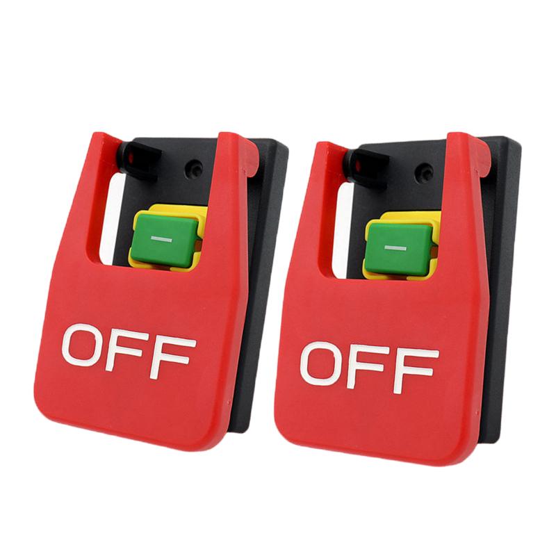 220V-250VAC Single Phase Safety Zero Voltage Switch With Plug Machine Off Switch For Quickly Turn Off Lathe Milling Table Cutter