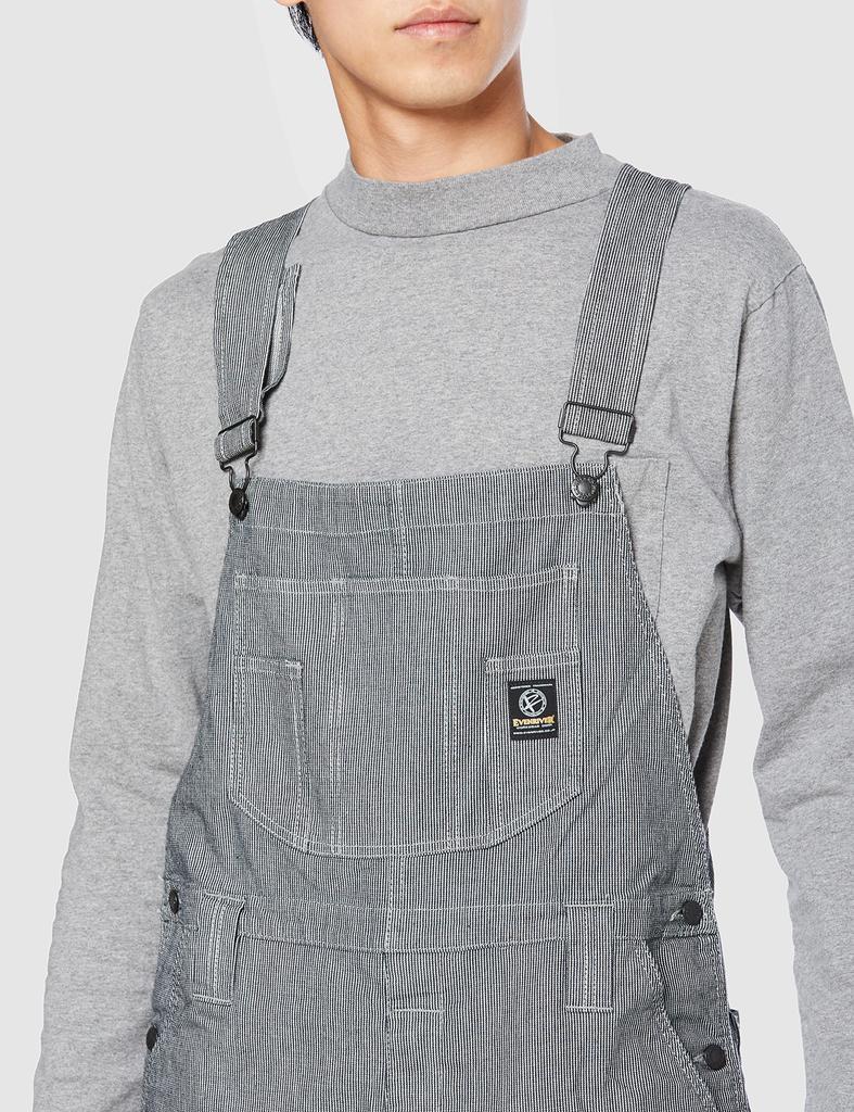 EVEN RIVER Stretch Air Light Overalls, Spring/Summer, Hickory Blue, SR6110, Size 93 L