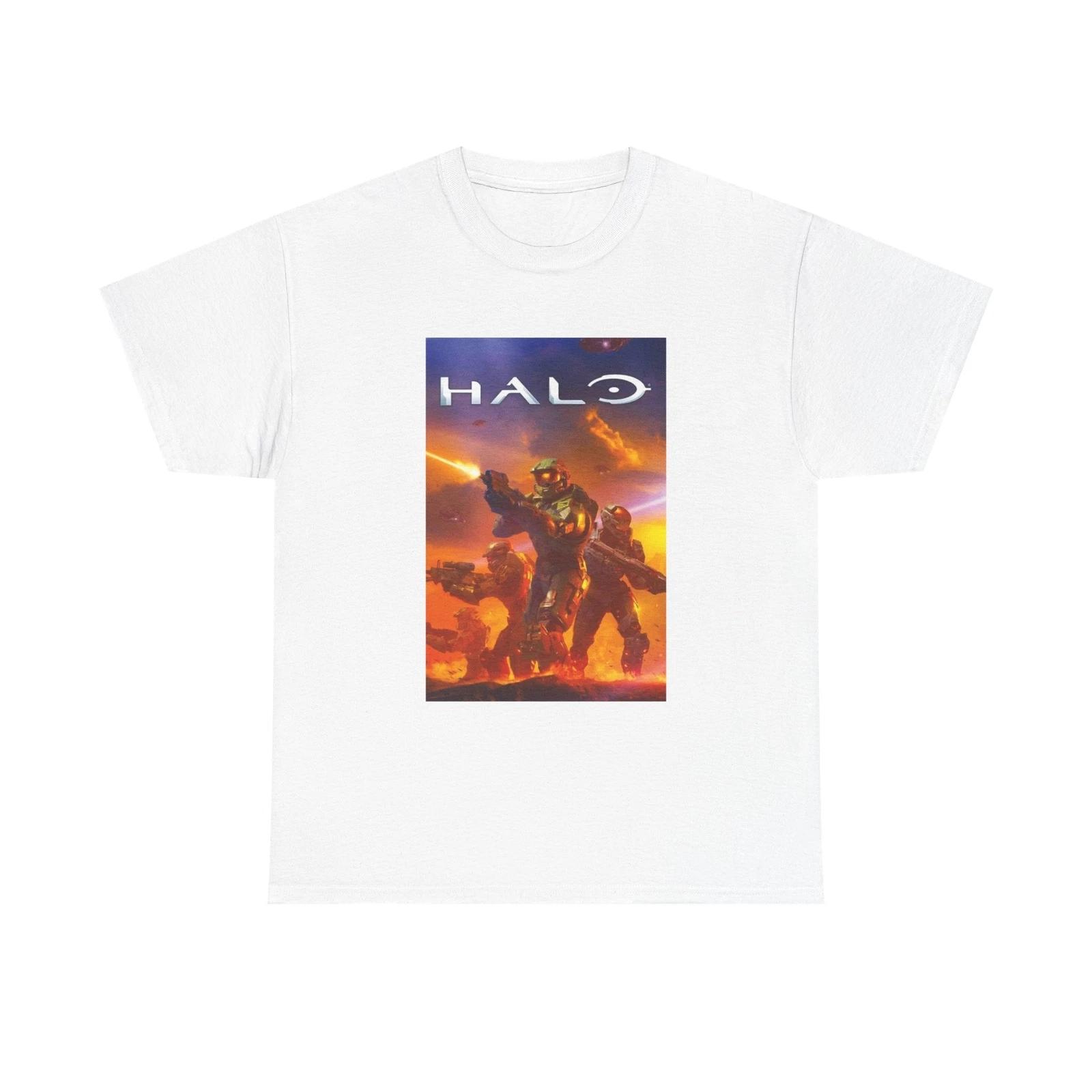 Men s and Women s T-shirts Halo Gaming L