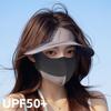 Unisex Eye Protection Cycling Face Mask Full Face 3D Breathable Ice Silk Face Mask Anti-UV Dustproof Sun Protection Mask Summer