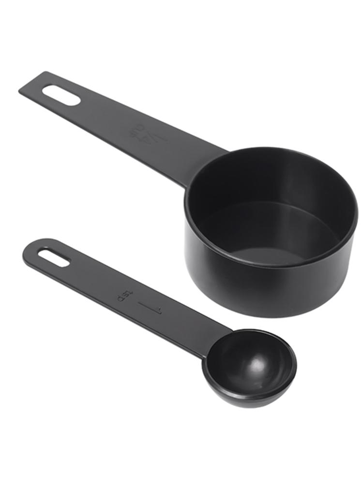 Baking Measuring Cup & Spoon Set: Kitchen Gram & Scale Spoons, Plastic Measuring Tools