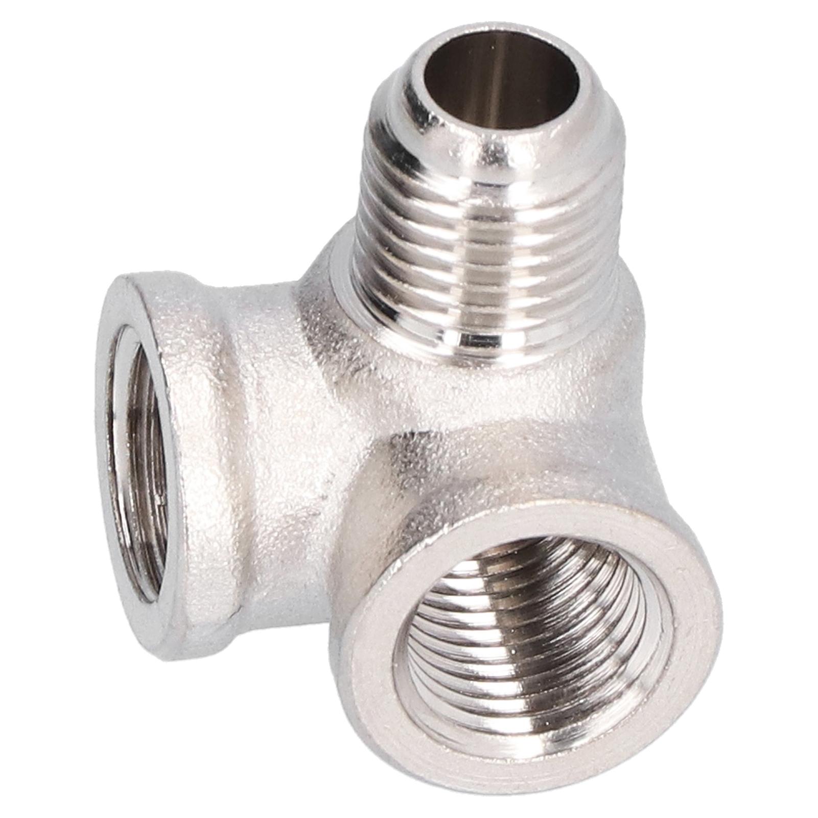 

Тройник фитинг косой латунный 3-ходовой пневматический соединитель инвертор аксессуары для воздушного компрессора