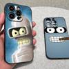 Funny Robot B-Benders Phone Case For iPhone 17 16 15 14 11 12 13 Mini Pro XS Max Plus Funda Shell