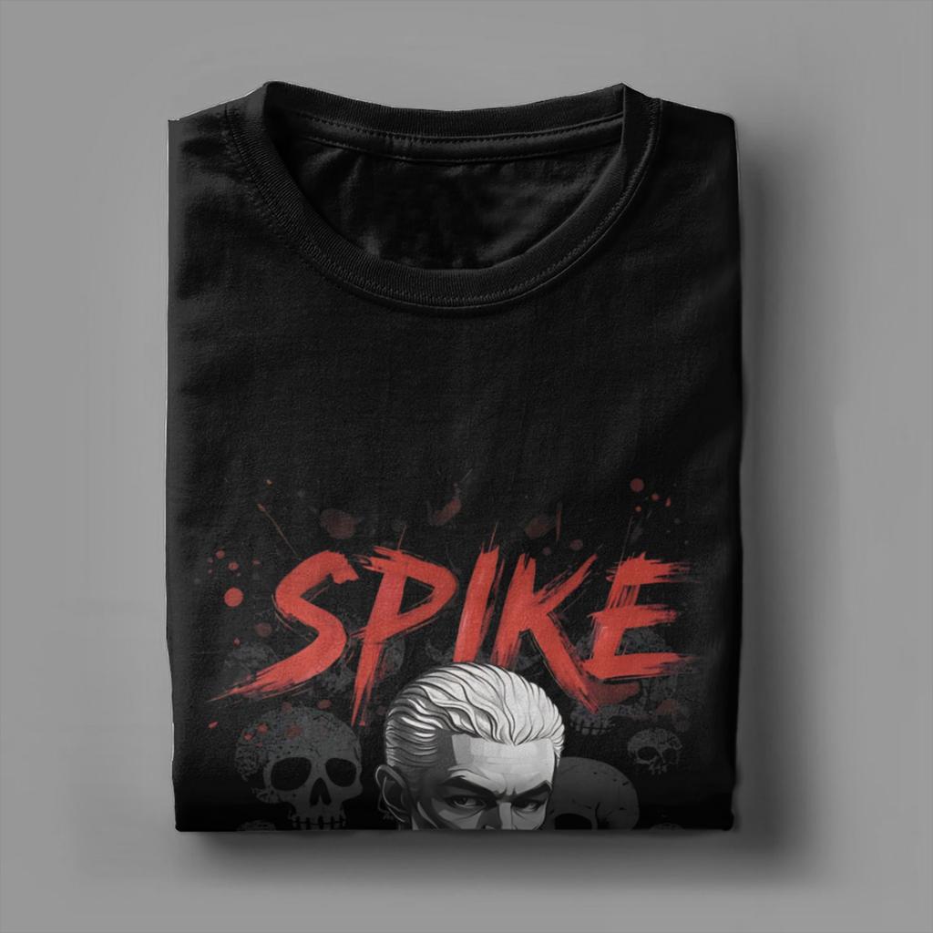Men Women New Arrival Buffy Spike The Vampire  Tee T Shirt Pure Cotton  Tshirts Clothing