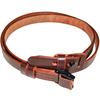 German Mauser K98 WWII Rifle Leather Sling w/Sight Hood MARKED GWX 1943 0S-NYAH-VCQR