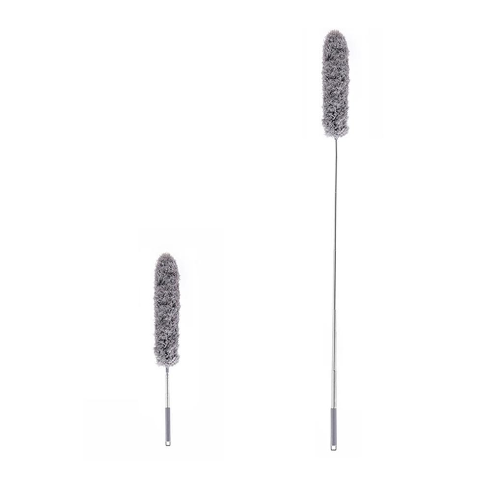 Microfiber Duster Retractable Bendable Stretchable Cleaning High Ceiling Fan Window Cars Walls Brushes Collector