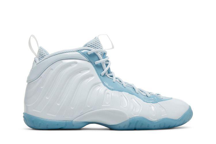 Nike Little Posite One White Aura Worn Blue (GS) Sneakers
