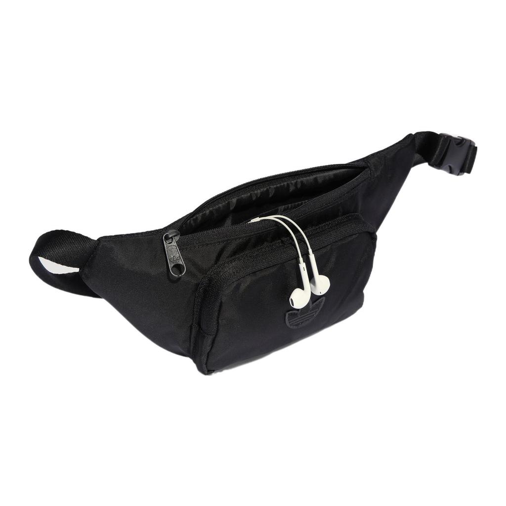 ახალი Adidas Premium Essentials წელის ჩანთა შავი IB9347