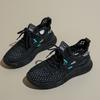 Flying woven sports shoes women's new summer mesh breathable women's shoes lightweight outdoor shock absorption running shoes student shoes
