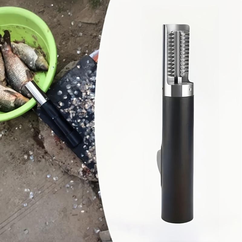 1Pc Portable Electric Scraper, Fish Scale Remover, Efficient and Safe Scraper, Fish Scale Cleaner, Rechargeable Fish Scale Knife, Kitchen Supplies