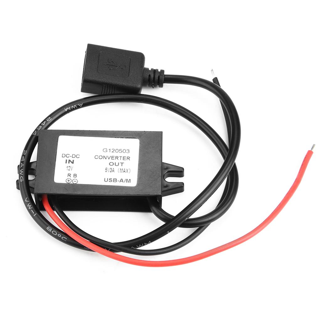 5V 3A USB Converter Power Supply Module Waterproof and Dustproof Protector for LED Screen MP3 MP4