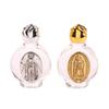 1Pc Leere Heilige Wasser Jesus Flasche Religiöse Kreuz Flasche Christian Taufe Lieferungen