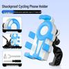 Bicycle & Motorcycle Phone Holder: Anti-Shake, Anti-Vibration, Universal Fit for Electric Vehicles & Delivery Use
