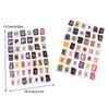 Alphabet, Number & Symbol Label Stickers Diy Scrapbooking Journal Supplies For Students (Decorative Collage Base)