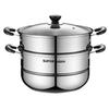 Supor 304 Stainless Steel Double Layer Steamer Pot