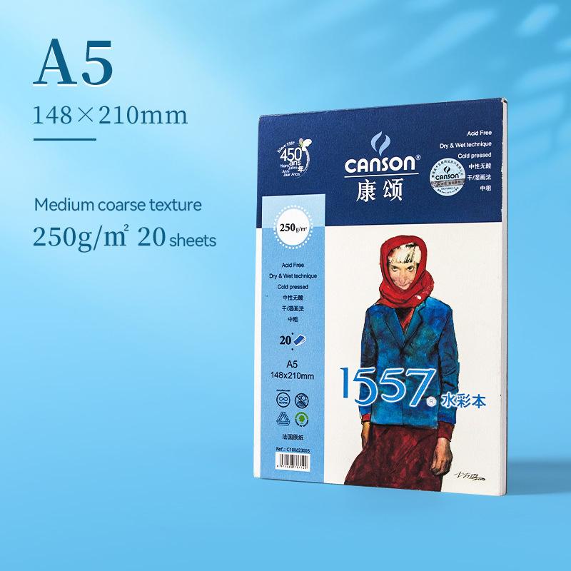 

20 Sheets 1 Pieces A5 Paper Sketch Book 32k/16k/8k/A4 Student Art Painting Watercolor Book 300g Graffiti Sketchbook Art Supplies