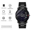 Herren Wasserdicht Automatikwerk Stahl Zifferblatt Exquisite Quarz Uhr