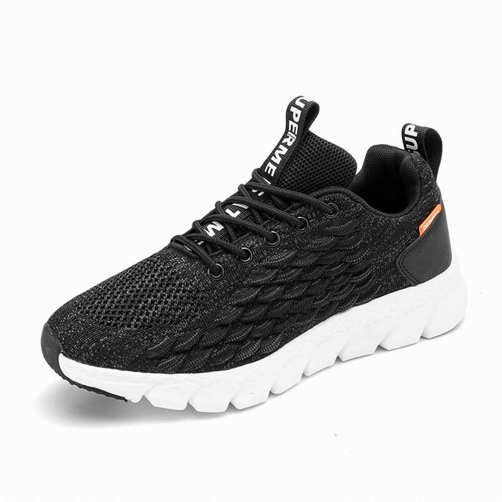 Fashion Number 43 44-45 Red Shoes Men Casual Large Tennis Sneakers Sole Rubber Man Sports Sapato Industrial Sewing Advanced Idea