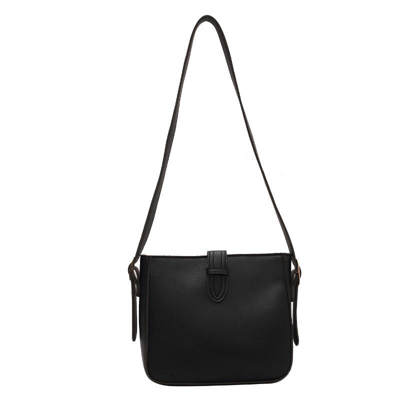 Fashionable Large-capacity Crossbody Bag with Shoulder Strap - Versatile Commuter Bucket Bag