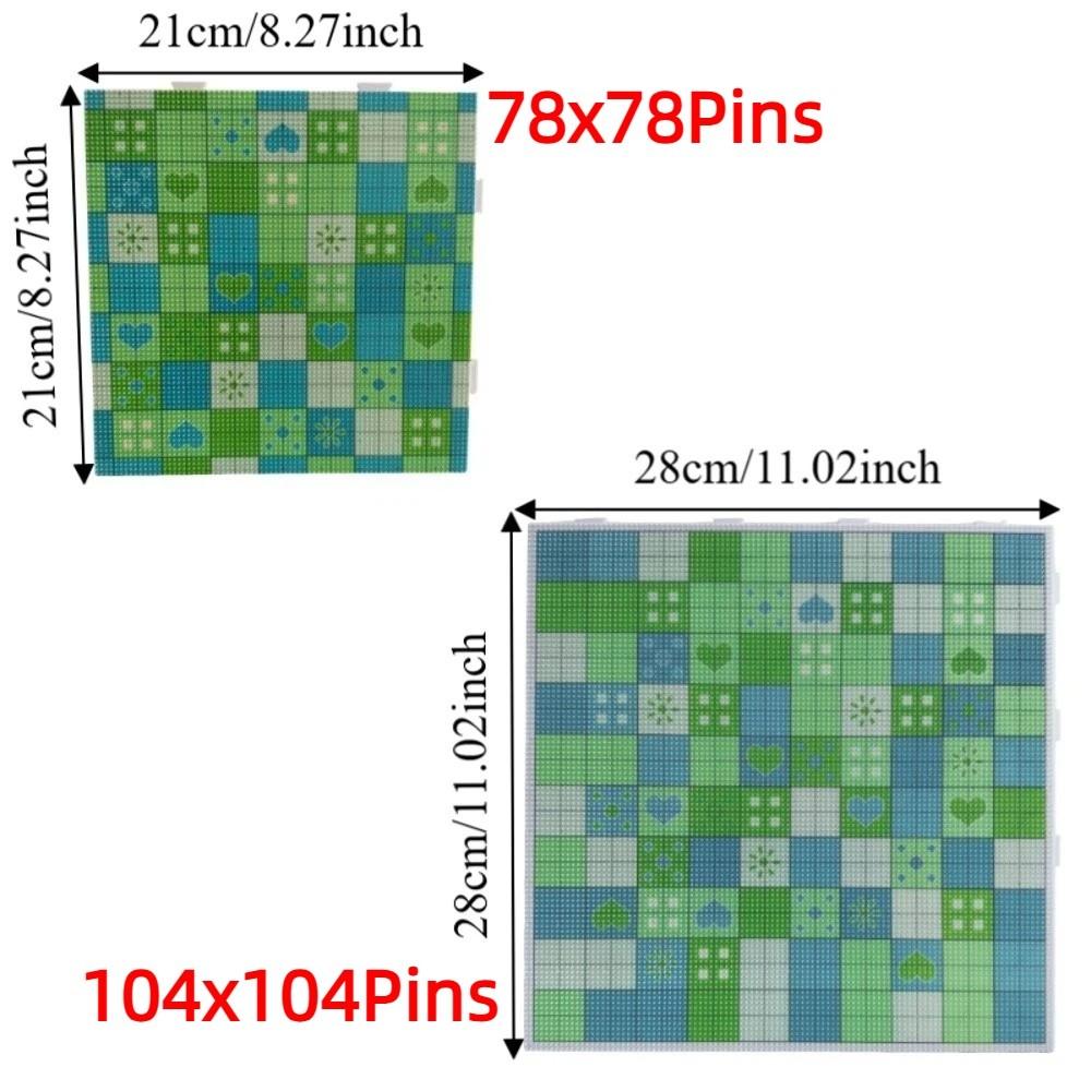 78x78/104x104Pins Fuse Beads Pegboards 2.6mm Beads Fuse Beads Boards Educational Toys