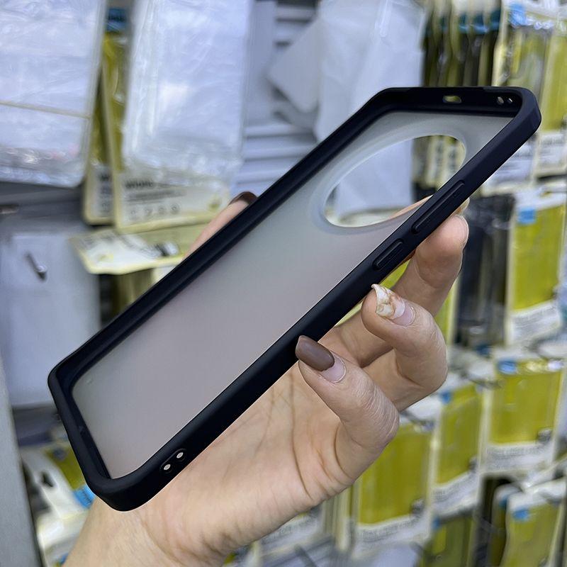 For Honor Magic 5 Pro Case Acrylic Matte Transparent Back Cover For Honor Magic5 Pro Simple Shell Dustproof Bumper