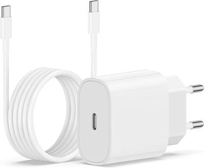 Charger - 20W - iPhone 15 Pro Max - 6FT USB C Cable - Fast Charging - Safety Protection