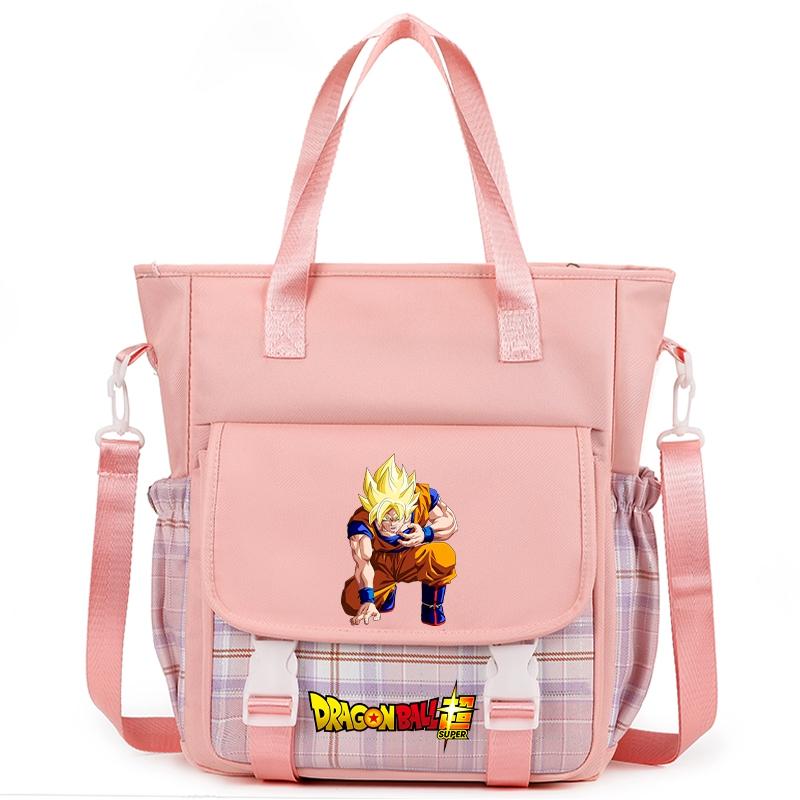 Anime Dragon Ball Carrying Bag Handbag Shoulder Bag Tote Bag for Teenager Girl Boy Back To School Bag Men Women Leisure Travel Bag Rucksack Mochila