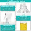 Oil Spray BottleBottle Mister Oil Dispenser Portable Oil Mister BBQ Cooking Spray Bottle for Air Fryer Kitchen Salad Baking