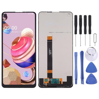 מסך TFT LCD עבור LG K51s LMK510EMW LM-K510EMW עם דיגיטייזר הרכבה מלאה