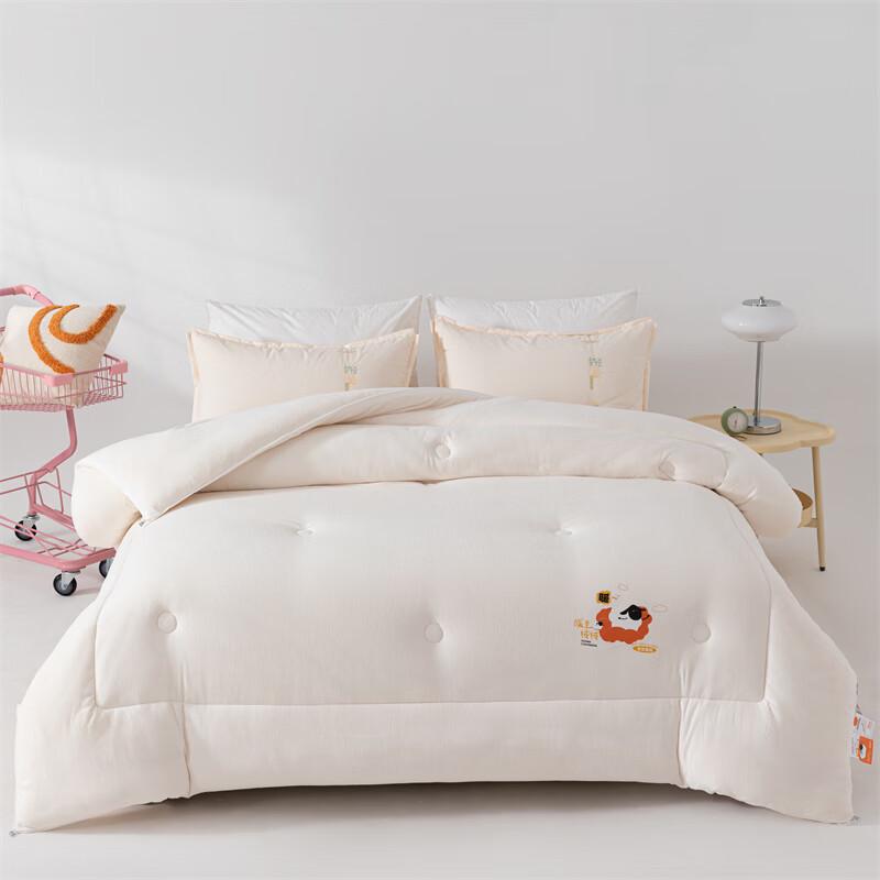 Nanfang Life Warm Cashmere Protein Print Winter Quilt