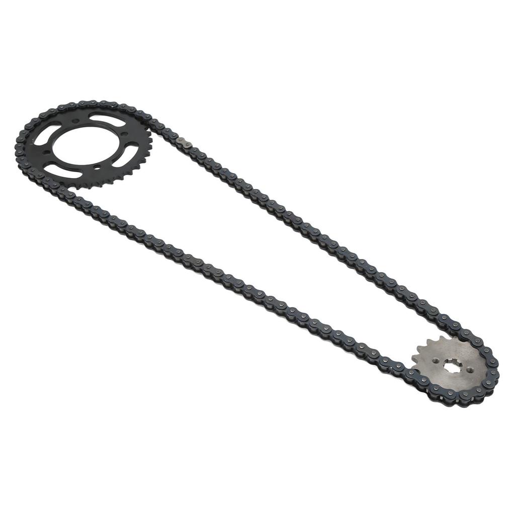420 Chain 155mm 37T Rear 420 17T Front Sprocket Universal for 50cc to 125cc Dirt Mini Bikes ATV Go Kart