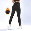 Women's Autumn Winter Fleece Warm Leggings High Waist Casual Sports Sliming Yoga Pants