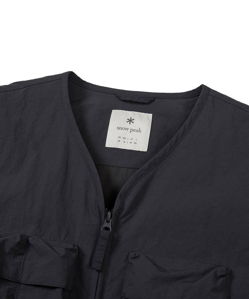 Snowpeak Apparel Cample Utility Vest Dark Charcoal (S24Smcve10)