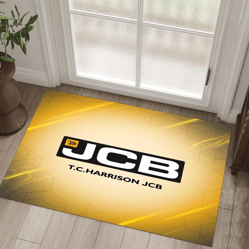 JCB Design Crystal Velvet Carpet Cozy Non?Slip Printed Rug For Bedroom Living Room Entrance