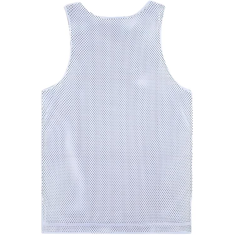 Nike Reversible Breathable Comfortable Mesh Vest Kids Tops White Black FZ5242-100