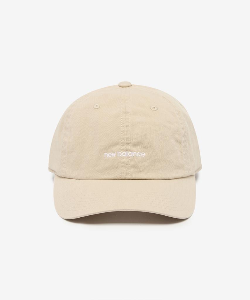 Nyuballanseu Nbgdgs1102 / Letter Logo Ball Cap (Beige)
