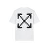 Off-White SS26 Vintage American Hand-Painted Distressed Portrait Print Design Fashion Light Luxury Trendy Versatile Short Sleeve T-Shirt OFFTEGLOG777Q