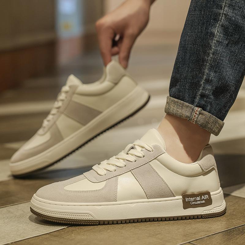 Новые кожаные модные повседневные туфли для мужчин — фото 7