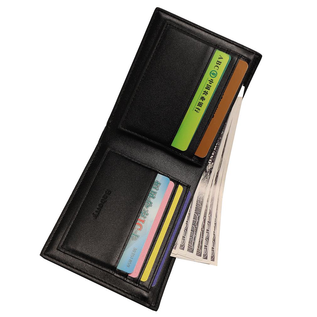 Кожаный мужской кошелёк — фото 5