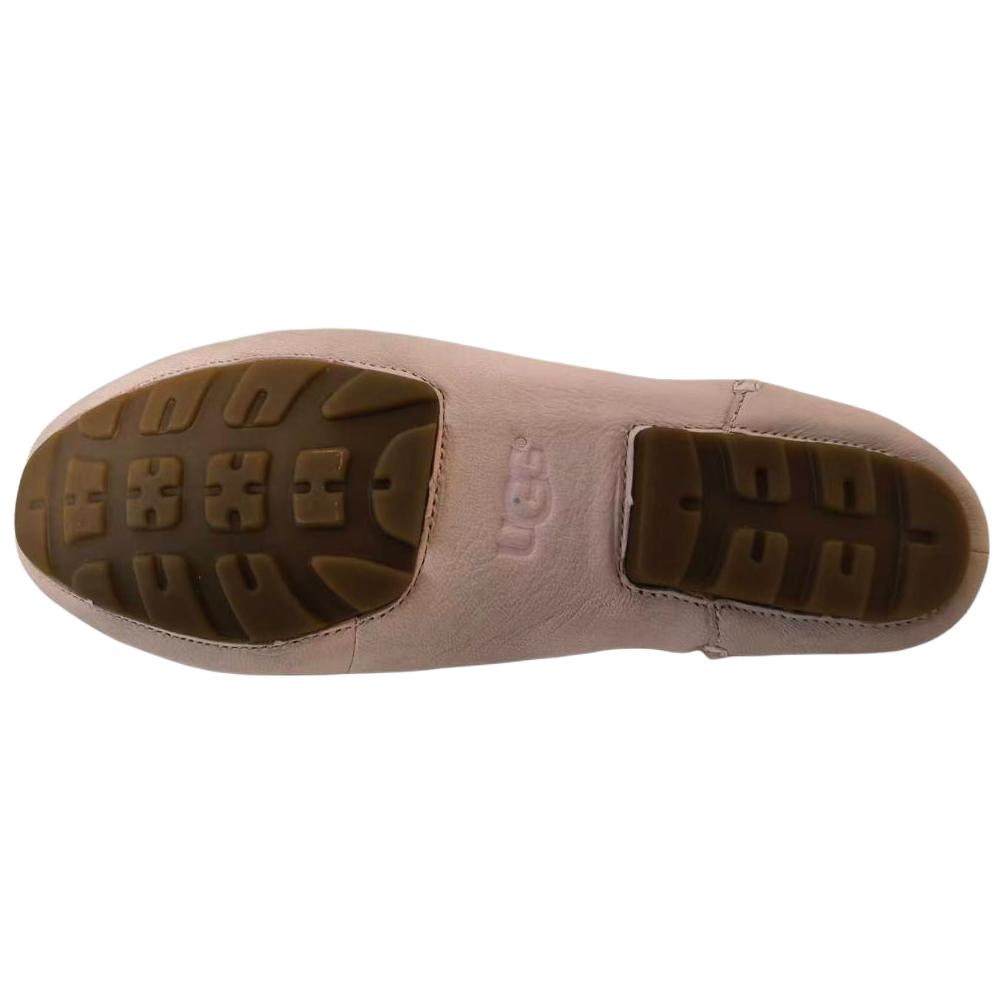 UGG Mocassini Slip-On in Pelle di Pecora Whitley Driver Donna Mocassini Rosa 1095532-SLPN
