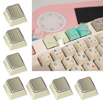 8 Stück Cherry Profil R4 Tastenkappenset für Mechanische Tastaturen mit Langlebigkeit PBT+PC in Klassischer Farbe