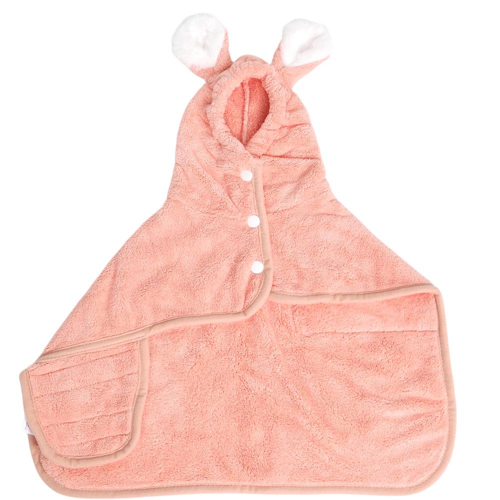 Pet Dog Bath Absorbent Towel Quick-drying Hooded Bathrobe Pet Bath Towel Can Be Dressed Puppies Dog Supplies