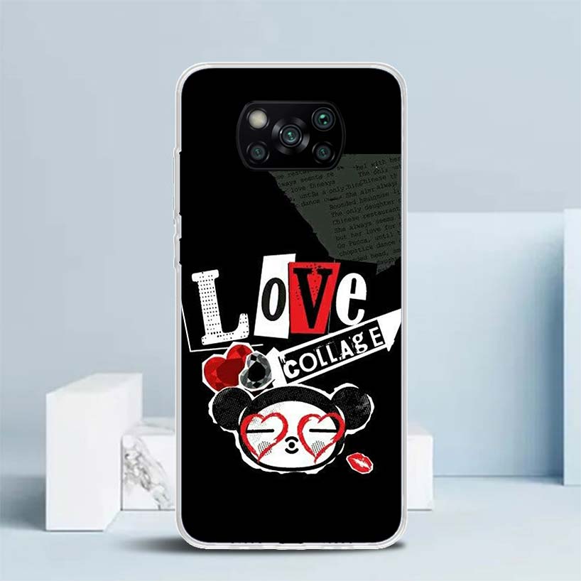 Cute Cartoon Pucca Garu Soft Cover for Xiaomi Poco F7 Ultra X7 X6 X5 Pro M7 Phone Case Redmi 15 15C 13 13C 12 12C 10 10C Print S