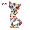 Cat Bottle Opener Fridge Magnet, Vintage Cartoon Kitten Decorative Magnetic Opening Tool for Home Bars and Kitchen Durable Beer