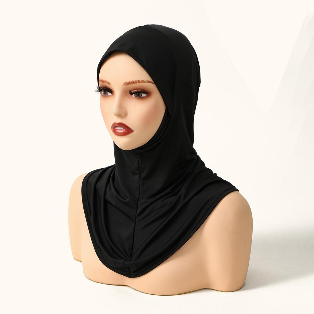 Ramadan Cotton Modal Instant Muslim Hijab Shawl Jilbab Ready To Wear Islamic Bonnet Femme Musulman Sports Cap Convenient Hijabs