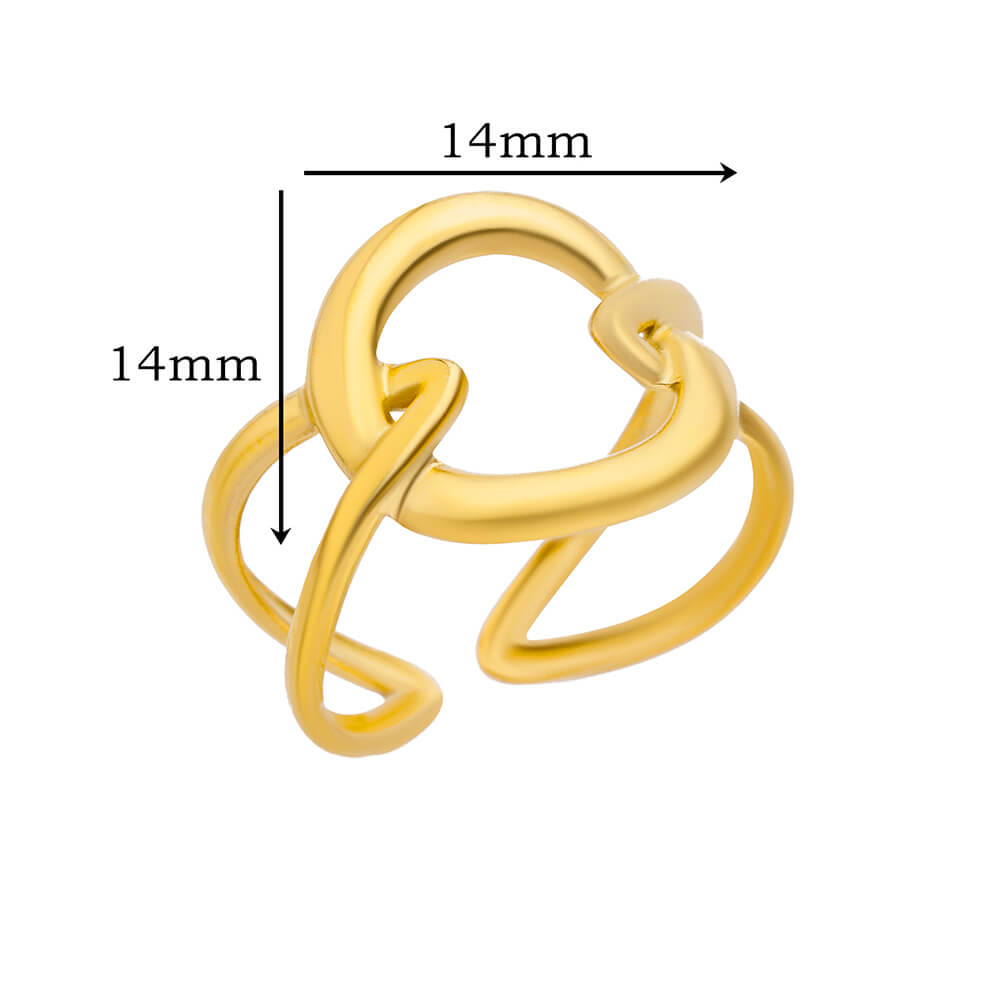 316L Stainless Steel Ring for Women Gold Color Rings Female Vintage Wedding Jewelry 2024 Trendy Accessories Birthday Gift Anillo