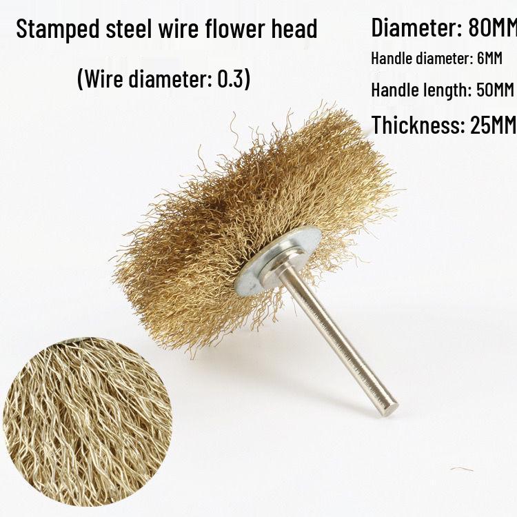 Steel Wire Grinding Wheel for Wood Carving and Furniture Debarking