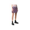 We11done Letter Print Knit Mini A-Line Casual Skirt Women skirts WD-KS3-21-601-W-PP